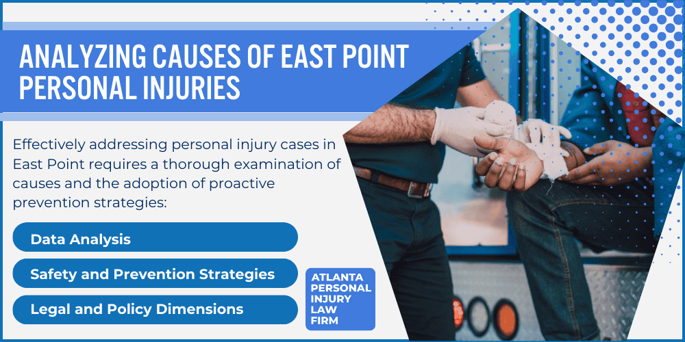 Personal Injury Lawyer East Point Georgia GA; Personal Injury Cases in East Point, Georgia (GA); General Impact of Personal Injury Cases in East Point, Georgia; Analyzing Causes of East Point Personal Injuries