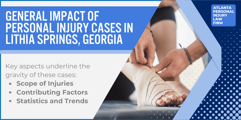 Personal Injury Lawyer Lithia Springs Georgia GA; #1 Personal Injury Lawyer Lithia Springs, Georgia (GA); Personal Injury Cases in Lithia Springs, Georgia (GA); General Impact of Personal Injury Cases in Lithia Springs, Georgia