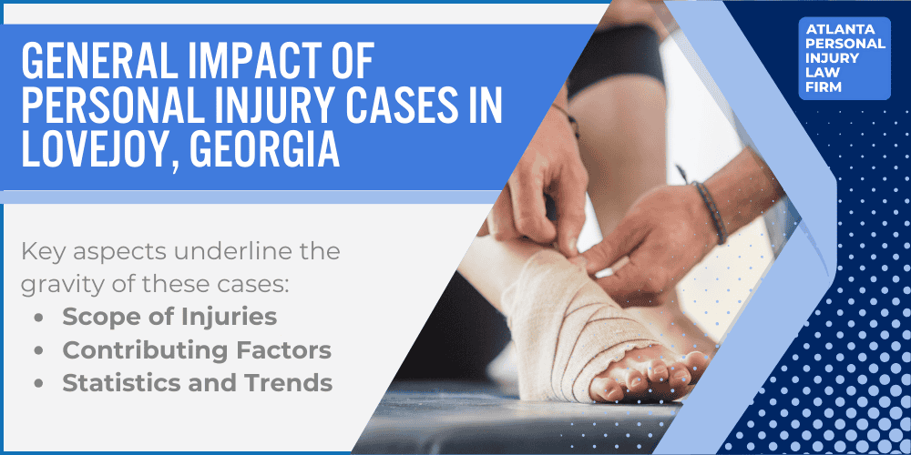 Personal Injury Lawyer Lovejoy Georgia GA; #1 Personal Injury Lawyer Lovejoy, Georgia (GA); General Impact of Personal Injury Cases in Lovejoy, Georgia