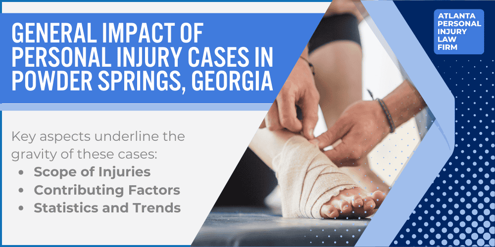 Personal Injury Lawyer Powder Springs Georgia GA; #1 Personal Injury Lawyer Powder Springs, Georgia (GA); Personal Injury Cases in Powder Springs, Georgia (GA); General Impact of Personal Injury Cases in Powder Springs, Georgia