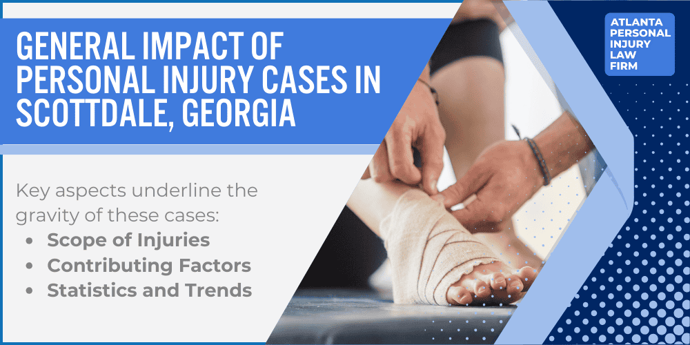 Personal Injury Lawyer Scottdale Georgia GA; #1 Personal Injury Lawyer Scottdale, Georgia (GA); Personal Injury Cases in Scottdale, Georgia (GA); General Impact of Personal Injury Cases in Scottdale, Georgia