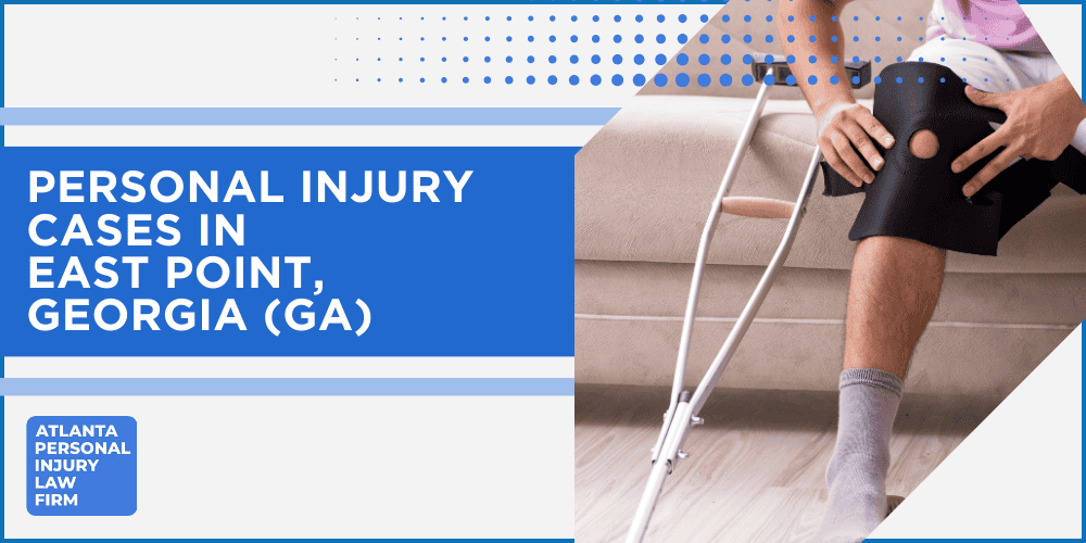 Personal Injury Lawyer East Point Georgia GA; Personal Injury Cases in East Point, Georgia (GA)